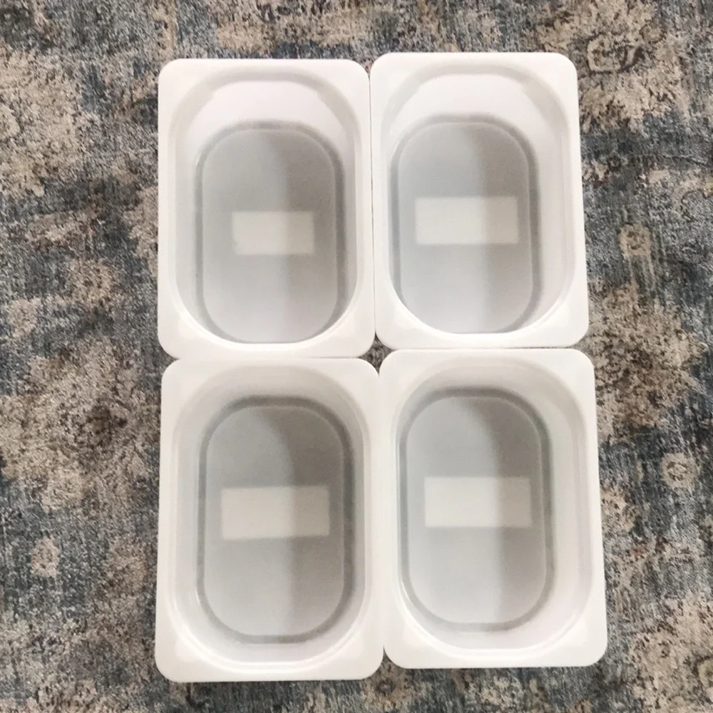 4 IKEA trofast bins